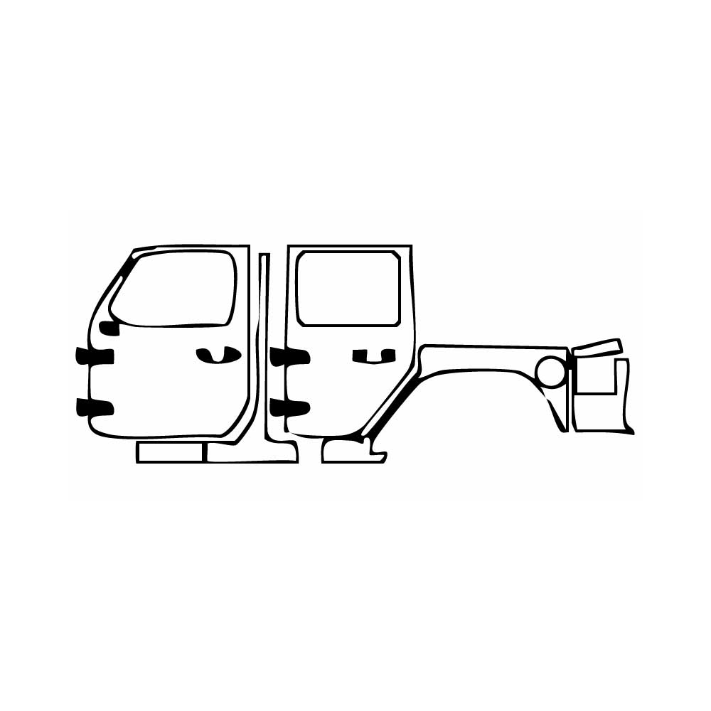 Pre-Cut PPF JEEP Wrangler 4 Door Rubicon 392 2024 - PPF-Kits