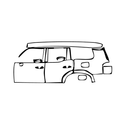 Pre-Cut PPF Lexus GX (US) Overtrail+ 2024 - PPF-Kits