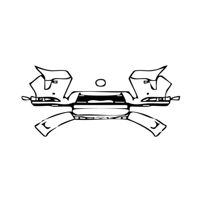 Pre-Cut PPF Lexus GX (US) Premium+ 2024 - PPF-Kits
