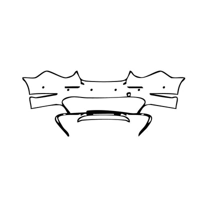 Pre-Cut PPF Mercedes-Benz S Class Sedan Base Extended Wheelbase 2024 - PPF-Kits