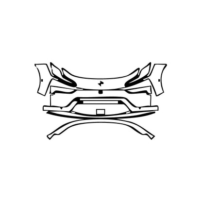 Pre-Cut PPF Polestar Polestar 4 2024 - PPF-Kits