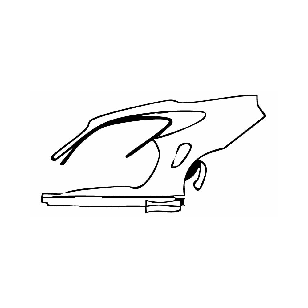 Pre-Cut PPF Porsche 911 Turbo S Coupe 2024 - PPF-Kits