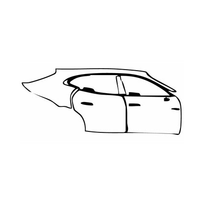 Pre-Cut PPF Porsche Taycan Sport Turismo Taycan Turbo S Sport Turismo 2024 - PPF-Kits