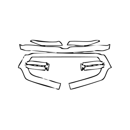 Pre-Cut PPF RAM Trucks 1500 Crew Cab Big Horn 2023 - PPF-Kits