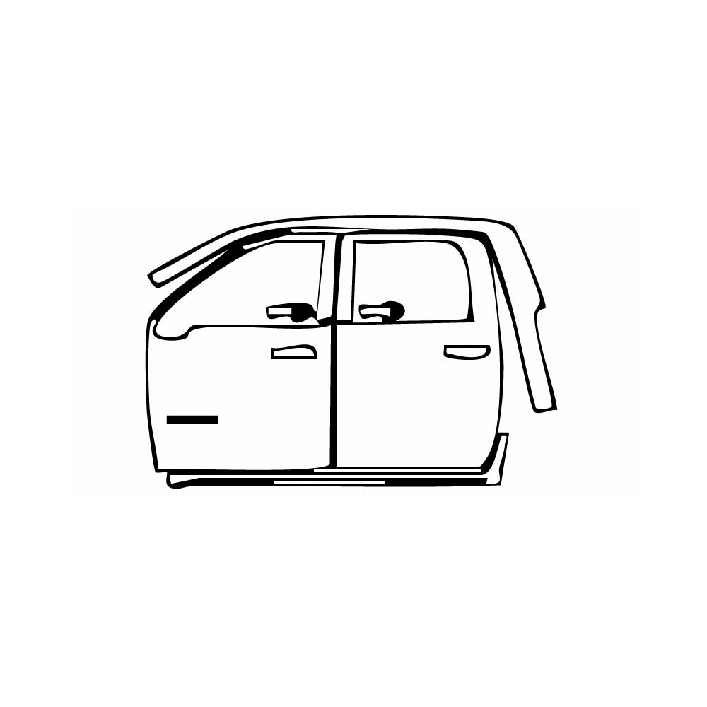 Pre-Cut PPF RAM Trucks 3500 Tradesman 2023 - PPF-Kits