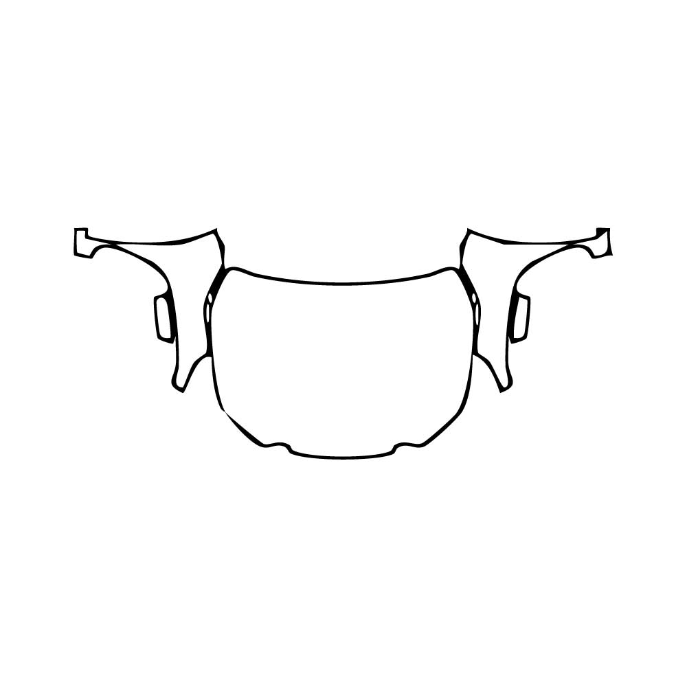 Pre-Cut PPF Toyota Hilux (EU) Double Cab Invincible X 2021 - PPF-Kits