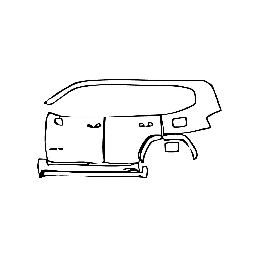 Pre-Cut PPF Toyota Land Cruiser (ME) GXR 2022 - PPF-Kits