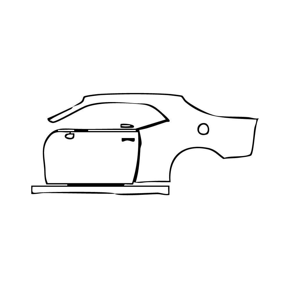 Pre-Cut PPF Dodge Challenger Standard body R T SCAT PACK 2016 - PPF-Kits