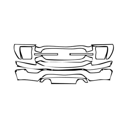 Pre-Cut PPF Ford F-150 SuperCrew Platinum 2022 - PPF-Kits