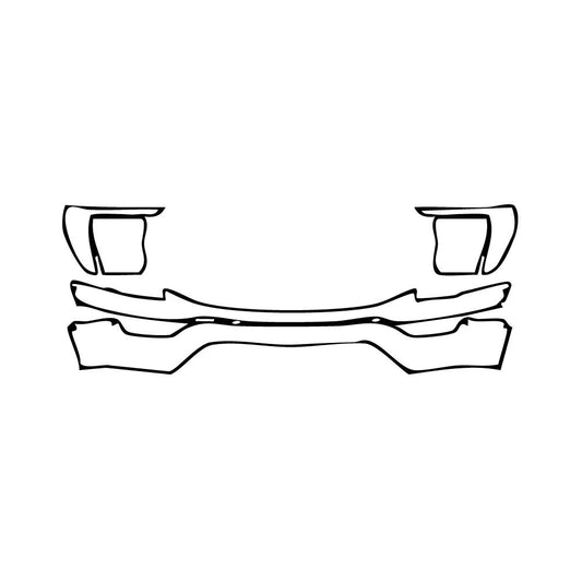 Pre-Cut PPF Ford F-150 SuperCrew Tremor 2022 - PPF-Kits