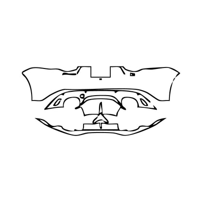 Pre-Cut PPF Jaguar F-Type R Convertible 2021 - PPF-Kits