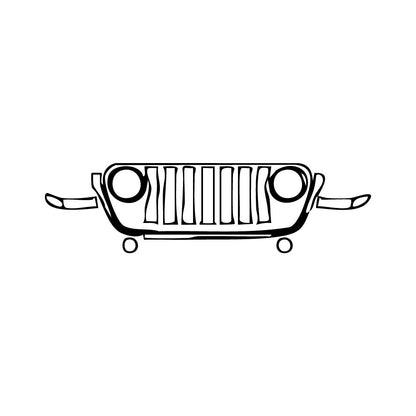 Pre-Cut PPF JEEP Wrangler 4xe Rubicon 4xe 2018 - PPF-Kits
