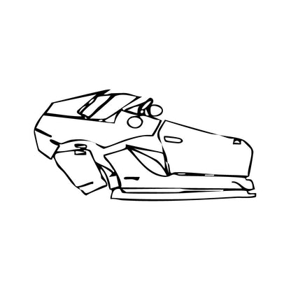 Pre-Cut PPF Lamborghini Aventador Avendator S Roadster 2018 - PPF-Kits