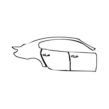 Pre-Cut PPF Maserati Quattroporte Quattroporte Trofeo 2022 - PPF-Kits