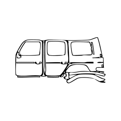 Pre-Cut PPF Mercedes-Benz G Class AMG G63 4x4 2023 - PPF-Kits