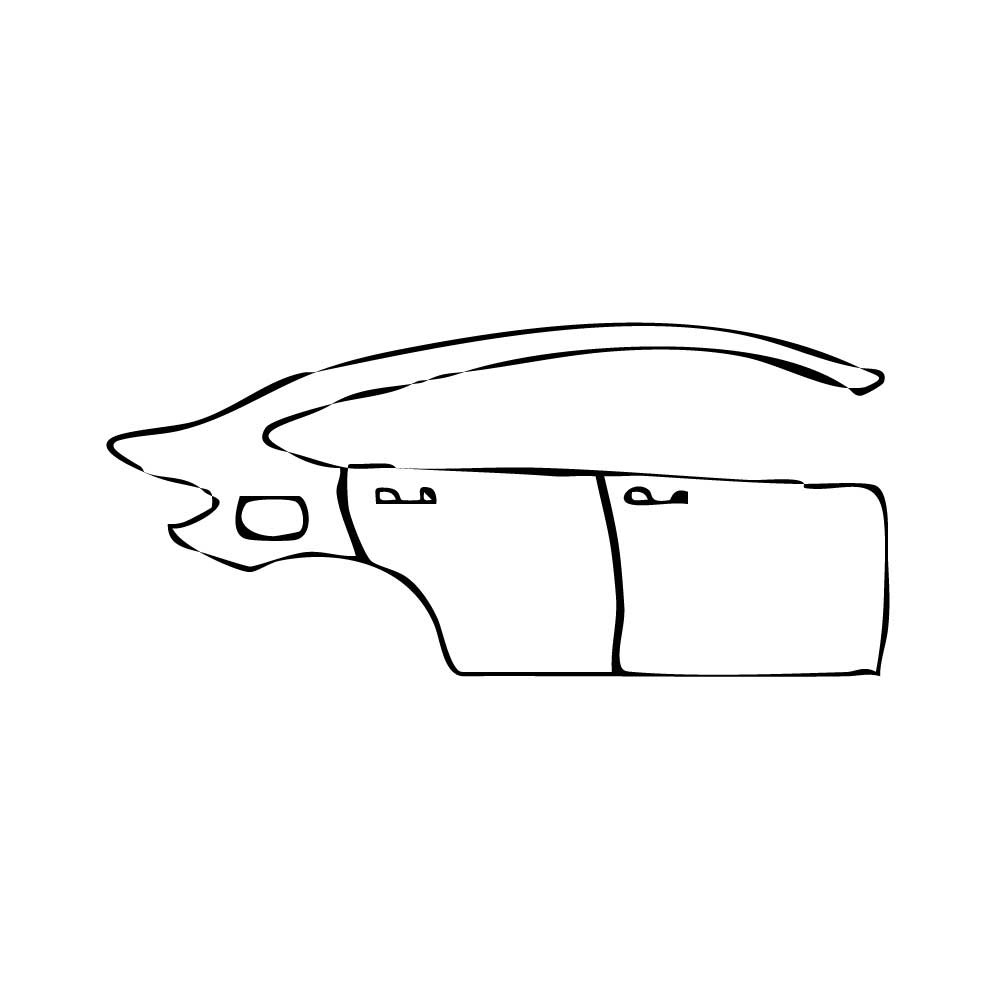 Pre-Cut PPF Mercedes-Benz GLC Coupe AMG GLC43 2017 - PPF-Kits