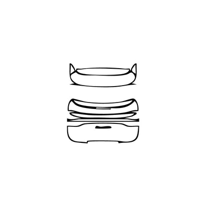 Pre-Cut PPF Porsche Cayenne Coupe Cayenne Turbo Coupe 2019 - PPF-Kits