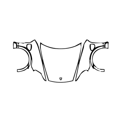 Pre-Cut PPF Porsche Taycan Cross Turismo Taycan Turbo S Cross Turismo 2021 - PPF-Kits