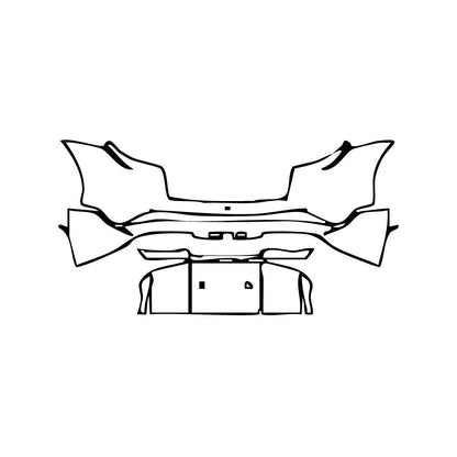 Pre-Cut PPF Porsche Taycan Cross Turismo Taycan Turbo S Cross Turismo 2021 - PPF-Kits