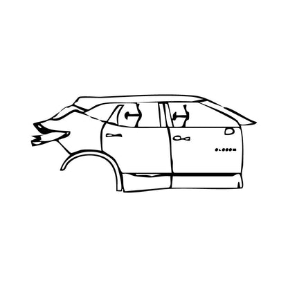 Pre-Cut PPF Chevrolet Blazer Premier 2019 - PPF-Kits