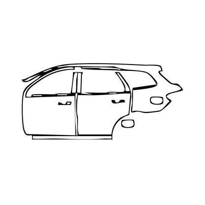 Pre-Cut PPF Ford Everest sport 2017 - PPF-Kits