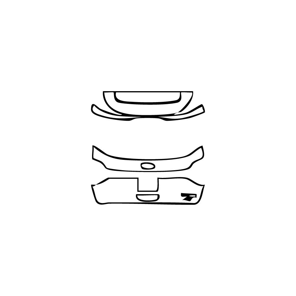 Pre-Cut PPF Ford Everest sport 2017 - PPF-Kits