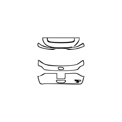 Pre-Cut PPF Ford Everest sport 2017 - PPF-Kits