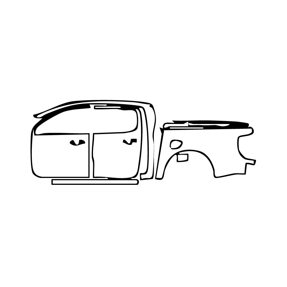 Pre-Cut PPF Ford Ranger (EU) Wildtrak 2020 - PPF-Kits