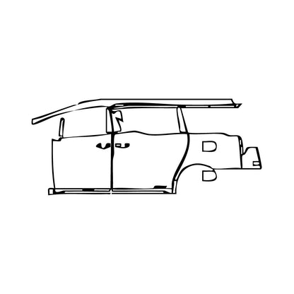 Pre-Cut PPF Lexus LM 2020 - PPF-Kits