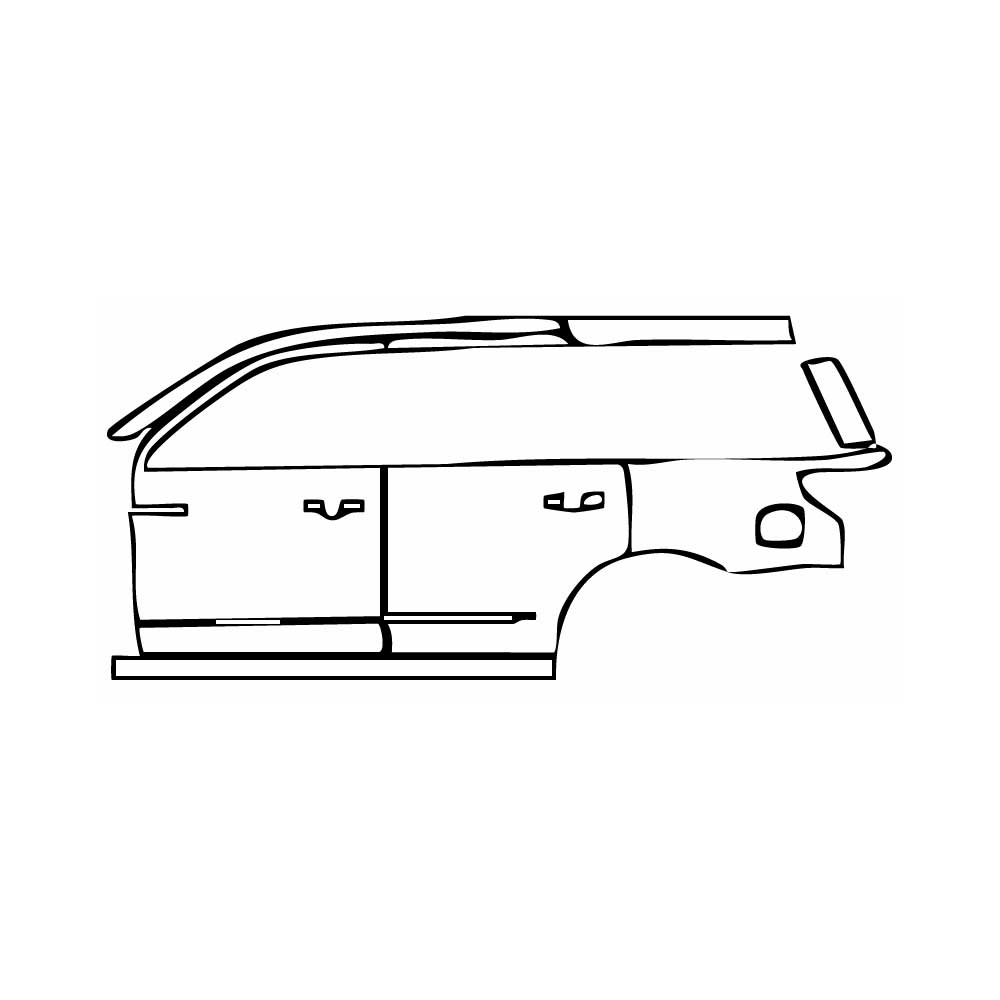 Pre-Cut PPF Lincoln NAVIGATOR Standard Wheelbase 2018 - PPF-Kits