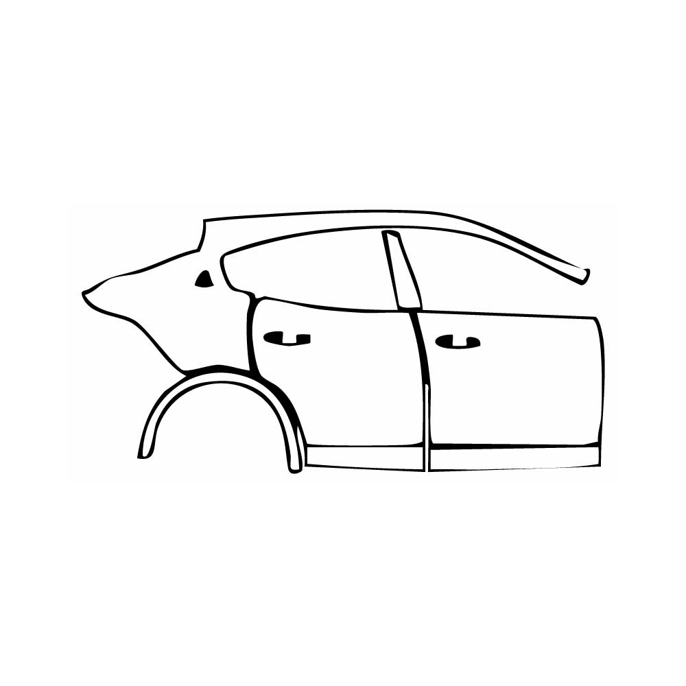 Pre-Cut PPF Maserati Levante Levante S Base 2016 - PPF-Kits