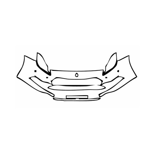 Pre-Cut PPF Maserati Quattroporte Quattroporte S Q4 Base 2018 - PPF-Kits