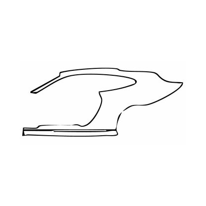 Pre-Cut PPF Porsche Panamera Sedan Panamera Turbo S 2014 - PPF-Kits