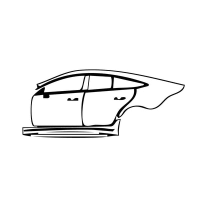 Pre-Cut PPF Mercedes-Benz AMG GT 4-Door 53 2019 - PPF-Kits