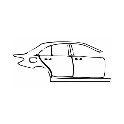 Pre-Cut PPF Mercedes-Benz C Class Sedan Base Extended Wheelbase 2015 - PPF-Kits