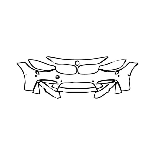 Pre-Cut PPF BMW 4 Series Coupe M4 2014 - PPF-Kits