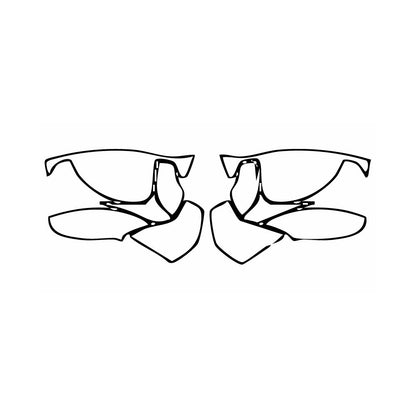 Pre-Cut PPF Ferrari 488 Pista 2018 - PPF-Kits