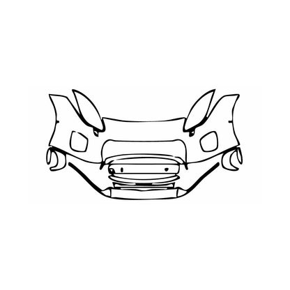 Pre-Cut PPF Jaguar F-Type R-Dynamic Coupe 2018 - PPF-Kits