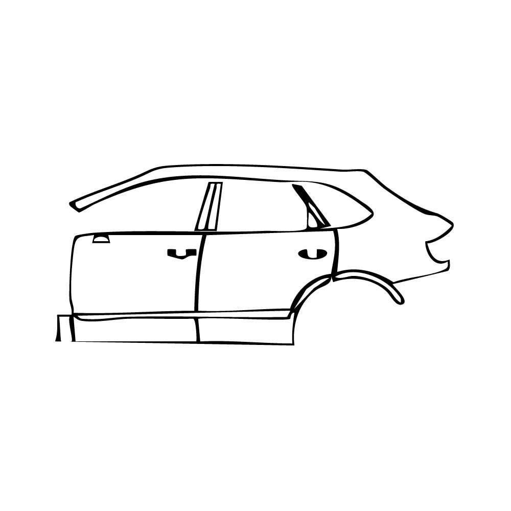 Pre-Cut PPF Bentley Bentayga Standard Wheelbase Base 2016 - PPF-Kits