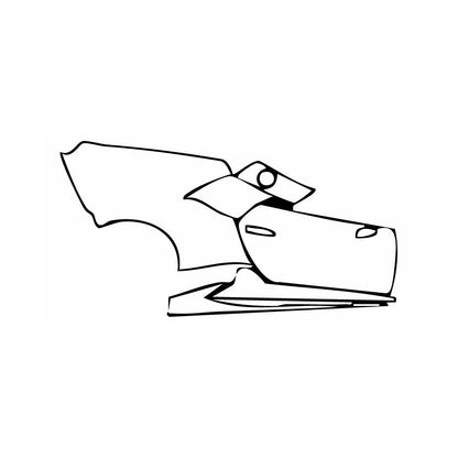 Pre-Cut PPF Lamborghini Huracan Huracan RWD (LP580-2) Coupe 2017 - PPF-Kits