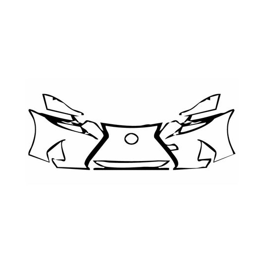 Pre-Cut PPF Lexus IS Sedan Base 2017 - PPF-Kits