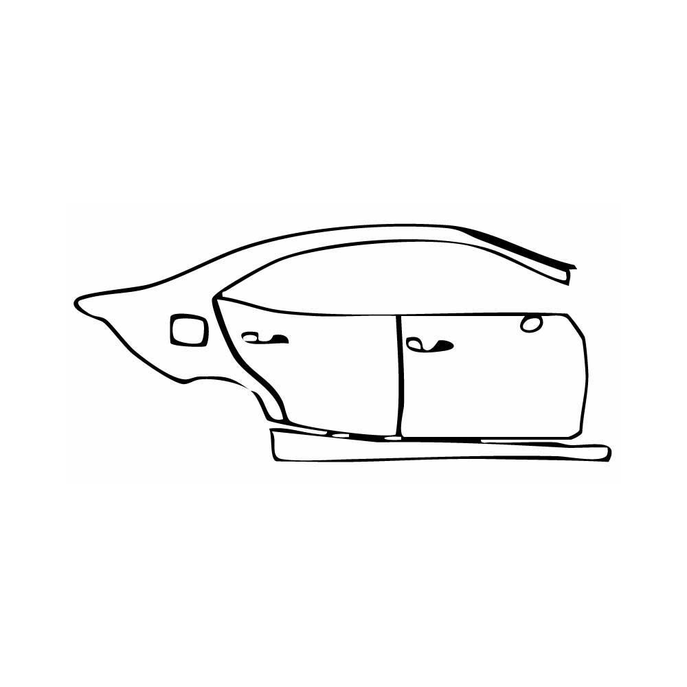 Pre-Cut PPF Lexus IS Sedan F-Sport 2013 - PPF-Kits