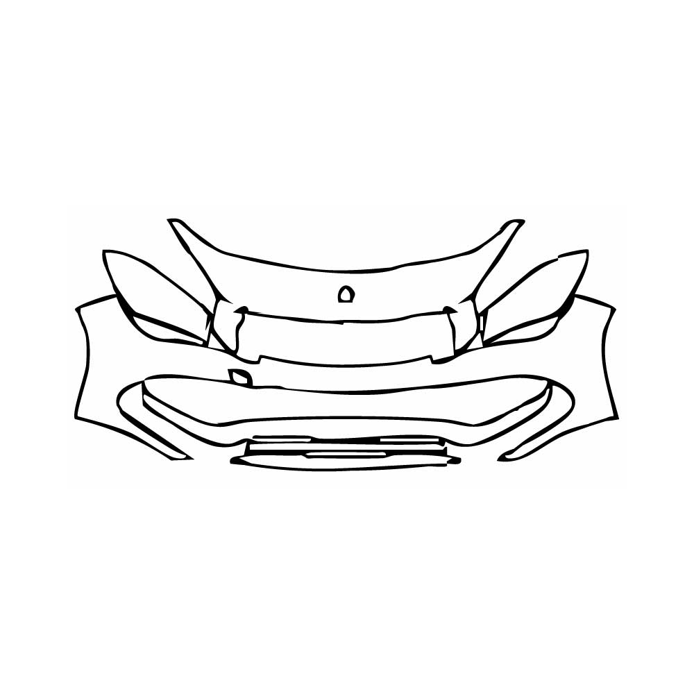 Pre-Cut PPF Mercedes-Benz CLA Coupe AMG CLA 45 2017 - PPF-Kits