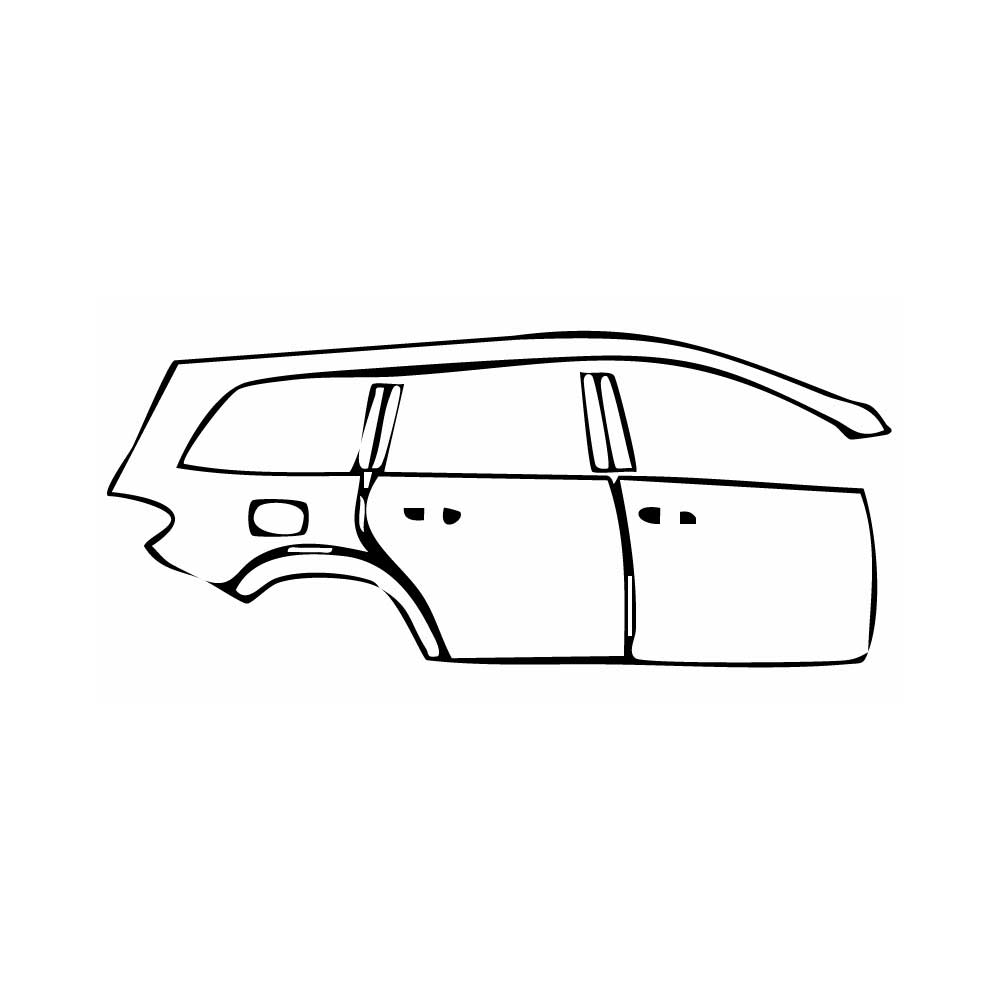 Pre-Cut PPF Mercedes-Benz GLS AMG Line 2016 - PPF-Kits