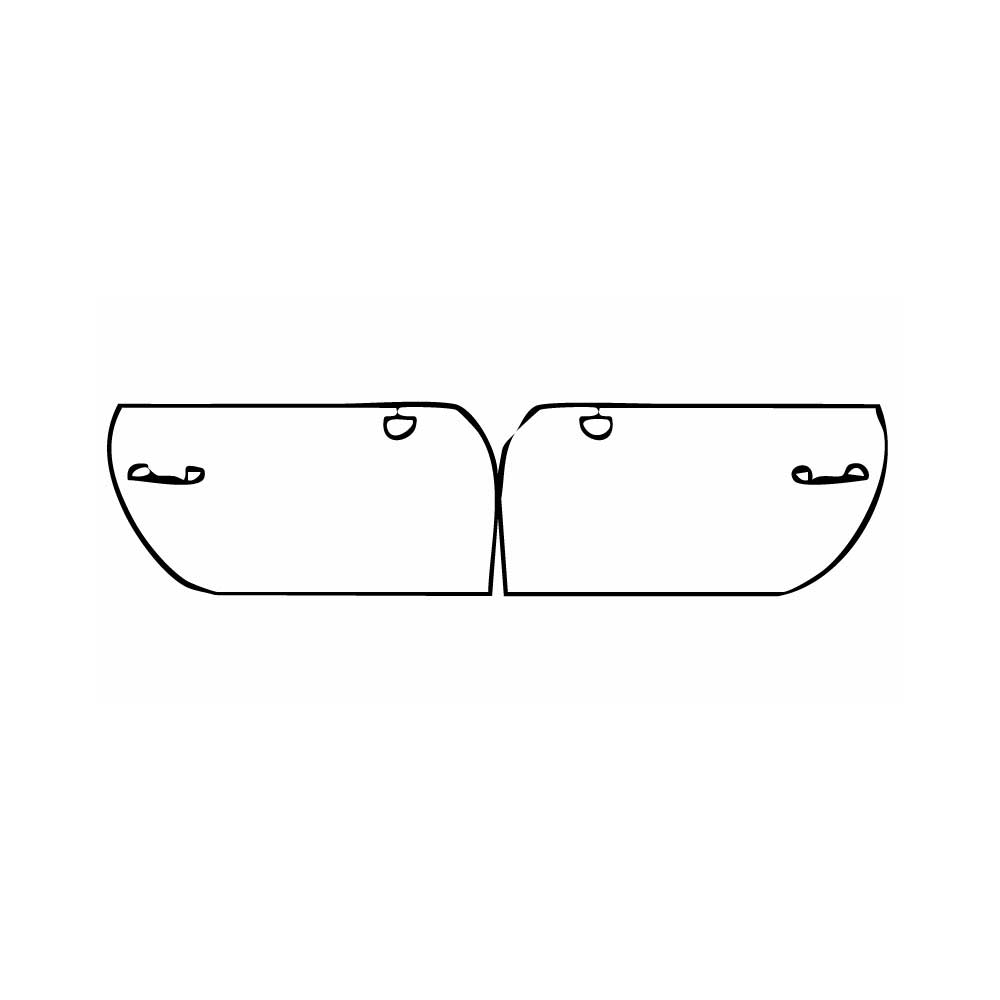 Pre-Cut PPF Porsche 911 Turbo S Cabriolet 2016 - PPF-Kits