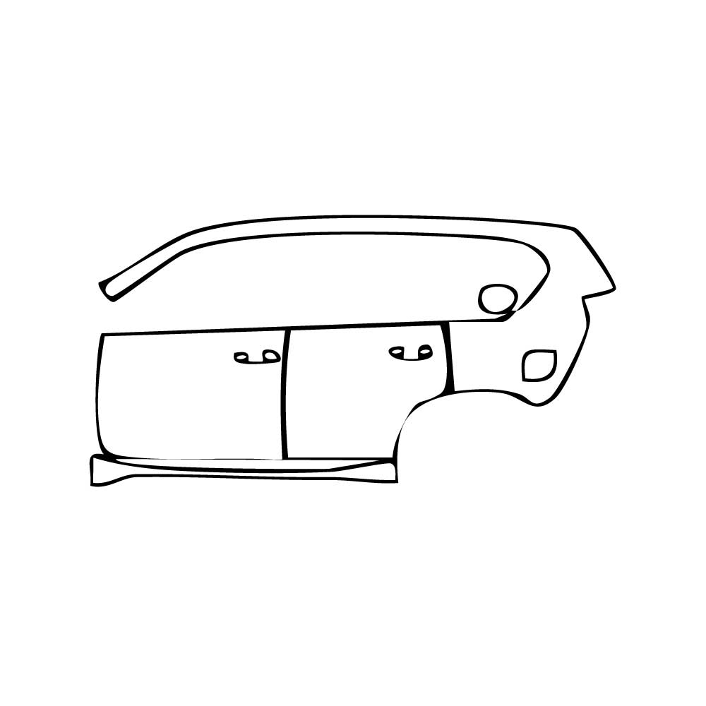 Pre-Cut PPF Toyota Prado 2010 - PPF-Kits