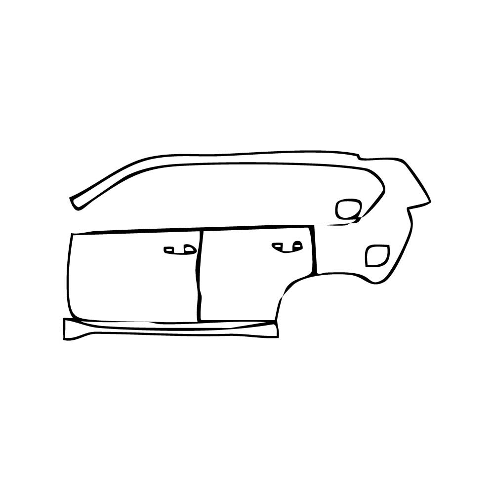 Pre-Cut PPF Toyota Prado 2010 - PPF-Kits