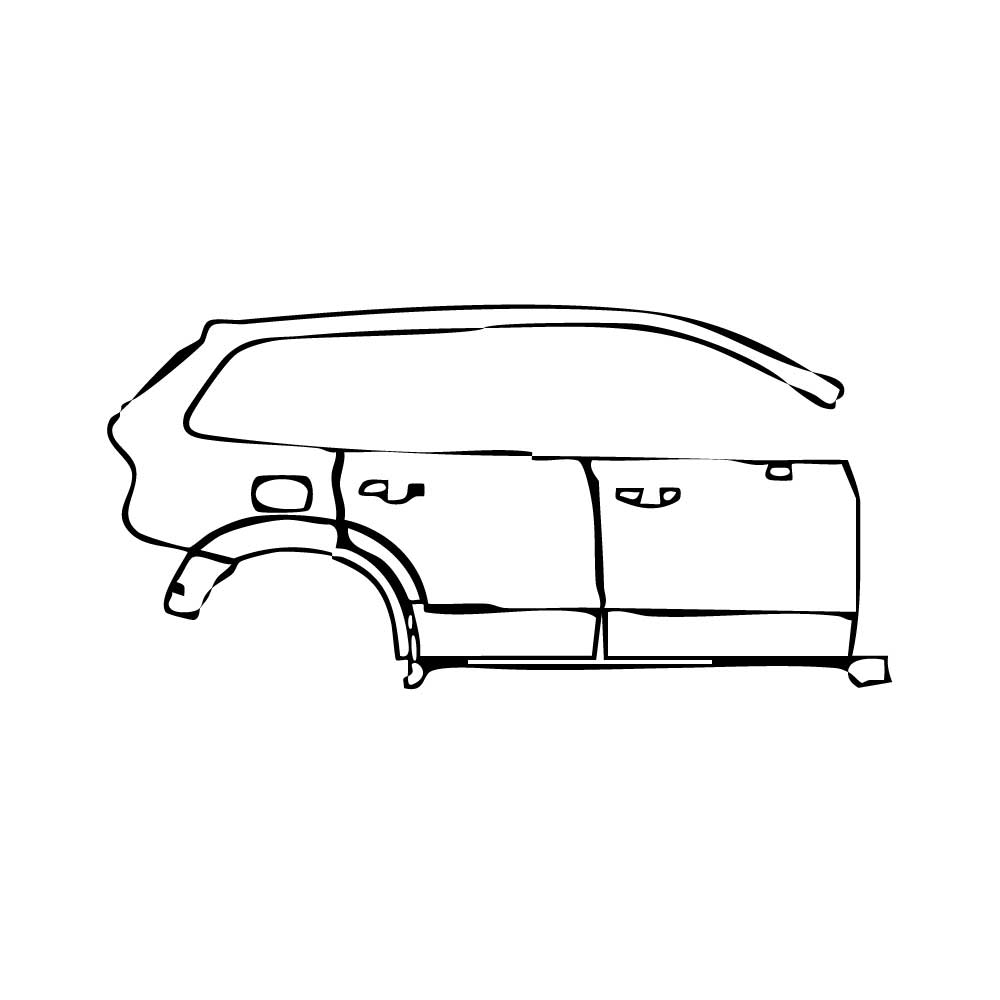 Pre-Cut PPF Volvo XC90 Momentum 2015 - PPF-Kits