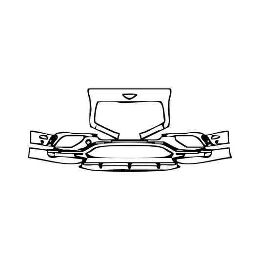 Pre-Cut PPF Bentley Continental Super Sports Convertible 2017 - PPF-Kits