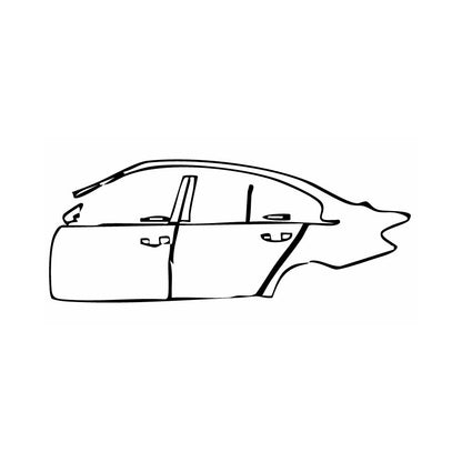 Pre-Cut PPF BMW 3 Series Sedan M Sport Extended Wheelbase 2012 - PPF-Kits